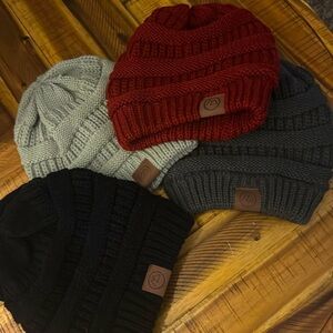 Durio Winter Cable Knit Hats - Womens